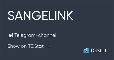 Telegram: Contact @sangelink